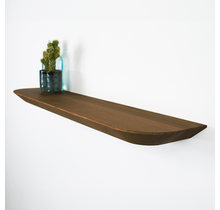 S521 - facet notenkleur gelakt - 240 cm