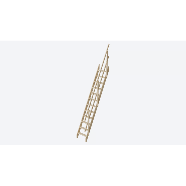 Cottage Ruimtebesparend 50 cm - 275 cm hoog Bouwpakket