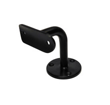 Draagbeugel trapleuning RVS - zwart