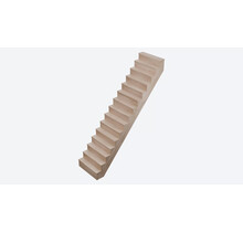 Trap LIMA beukenhout 17 cm aantrede