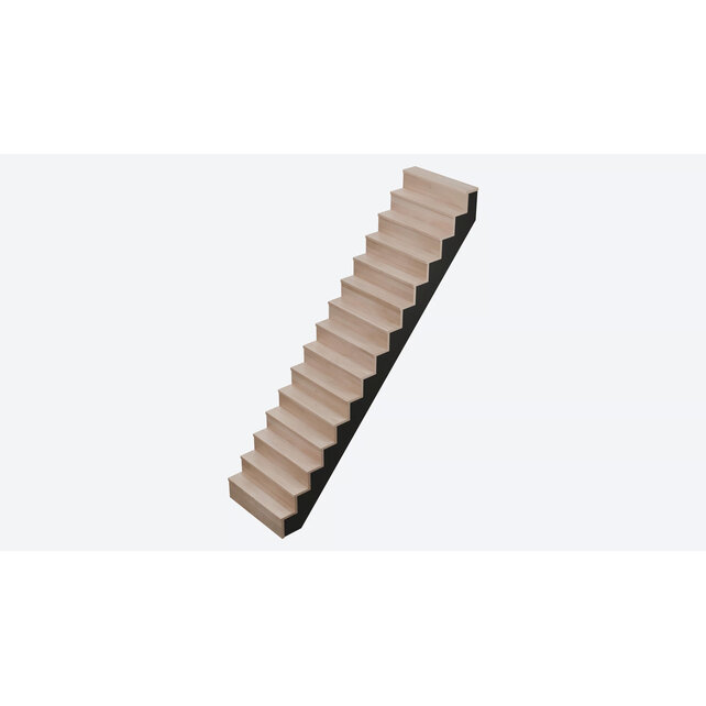 Trap LIMA beukenhout 17 cm aantrede