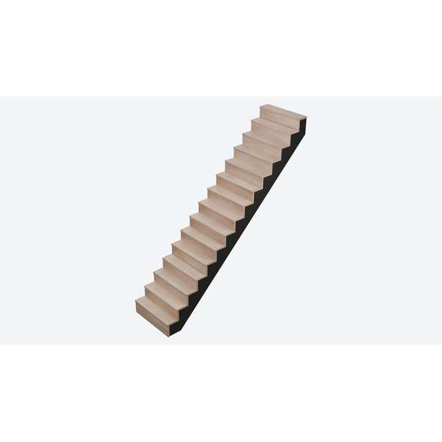 Trap LIMA eikenhout 20 cm aantrede
