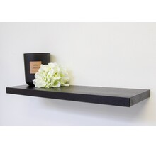SR34 - recht zwart gelakt - 107,5 cm
