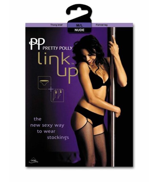 Pretty Polly Link Up Fishnet Stockings