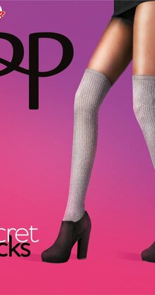 Marl Secret Sock panty