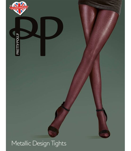 Pretty Polly Metallic Design Panty