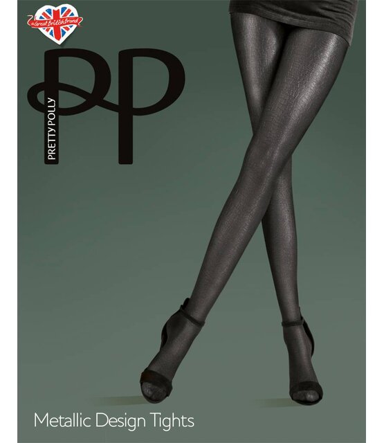 Pretty Polly Metallic Design Panty