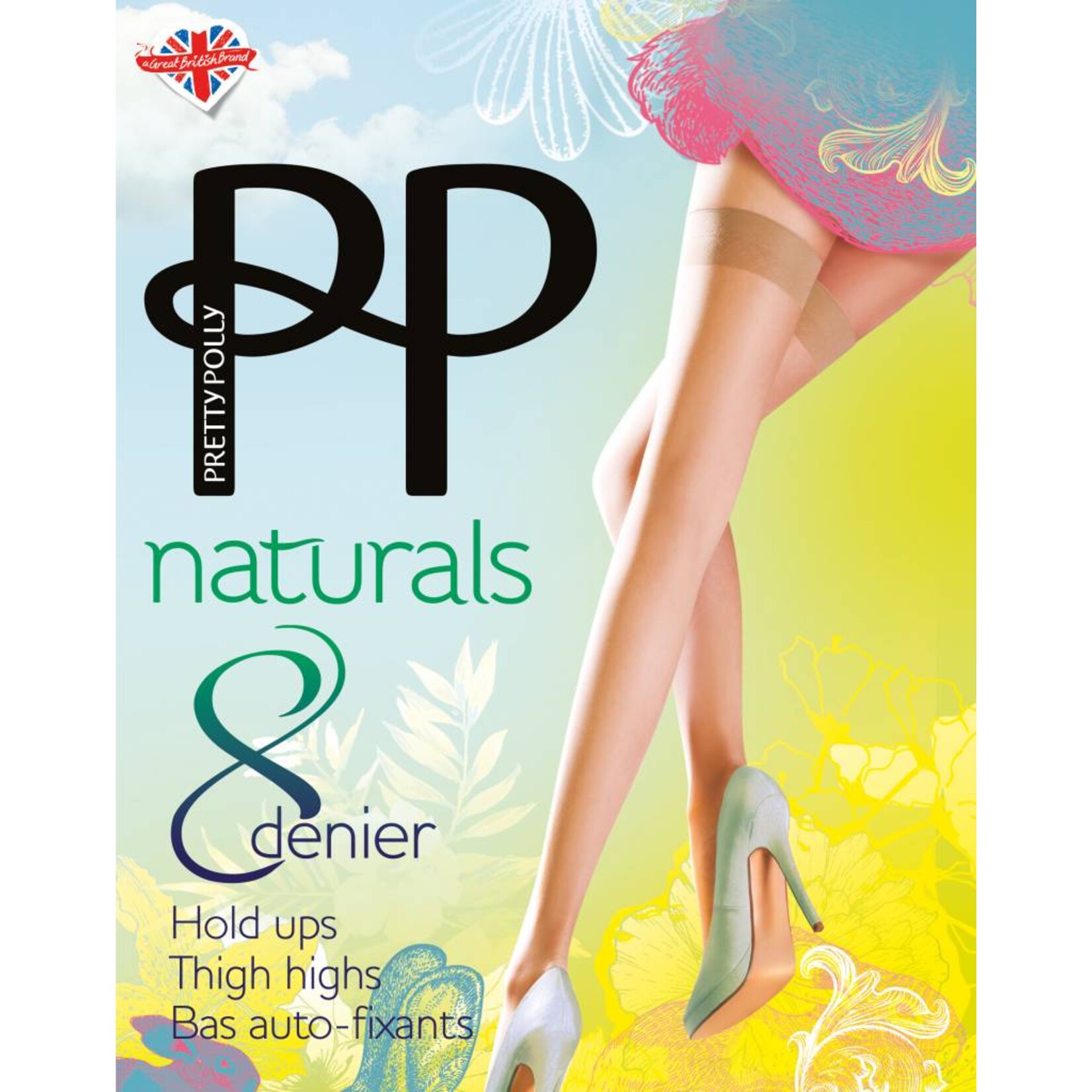 Pretty Polly  Pretty Polly "Naturals" 8D. Hold Ups