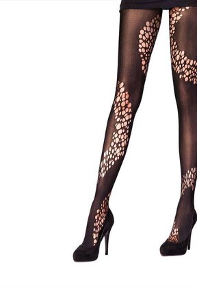 Spiral Pattern Panty met Opengewerkt Motief