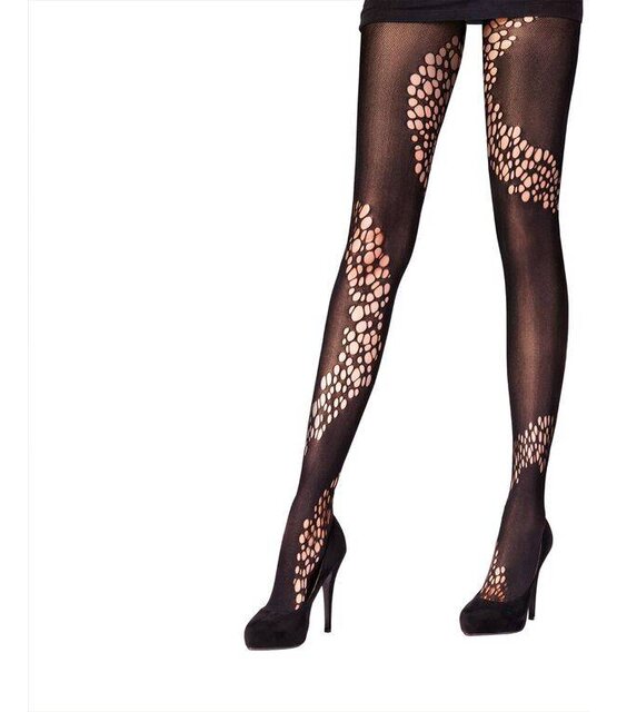 Spiral Pattern Panty one size zwart