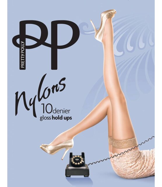 Pretty Polly Nylons Hold Ups – Glanzend en Comfortabel