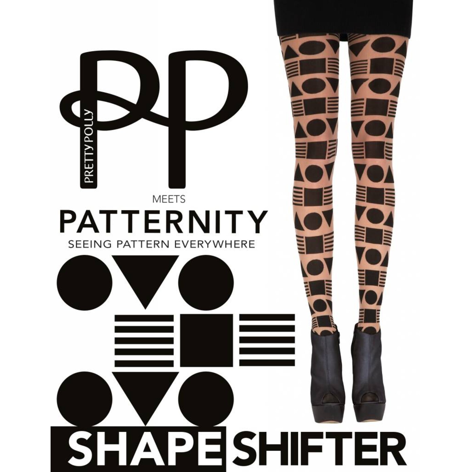 Patternity Patternity All over Shape Design Tights