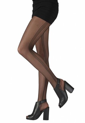 Side Stripe Fishnet panty