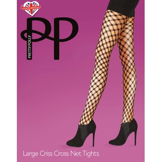 Pretty Polly Large Criss Cross Tights