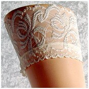 Aristoc 10D Bruids Hold Ups met Kanten Boord