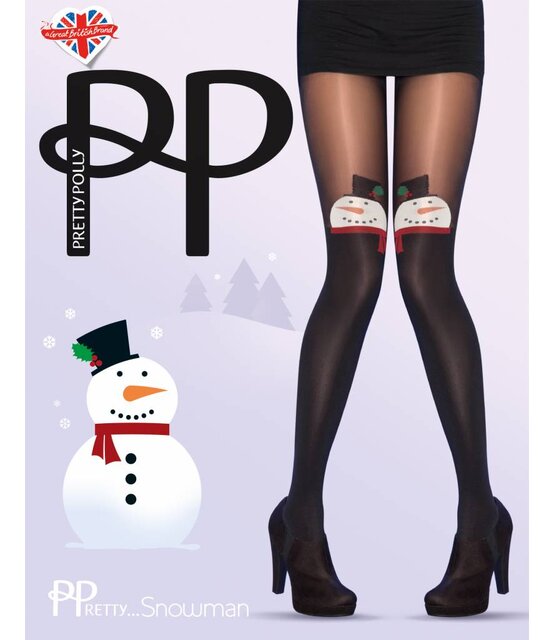 Pretty Polly Xmas Frosty Snowman Tights Pretty Polly Xmas Frosty Snowman Tights