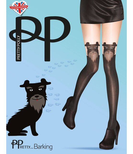 Pretty Polly Puppy Suspender Tights