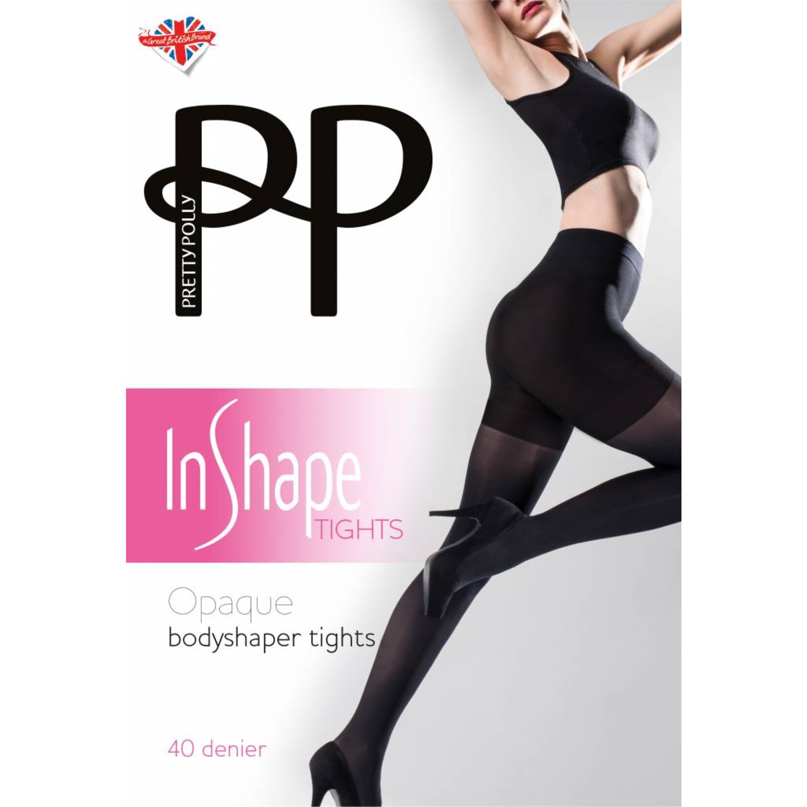 Pretty Polly  Pretty Polly Opaque Bodyshaper Tights