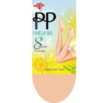 Pretty Polly 8D. Naturals Footies /kousenvoetjes