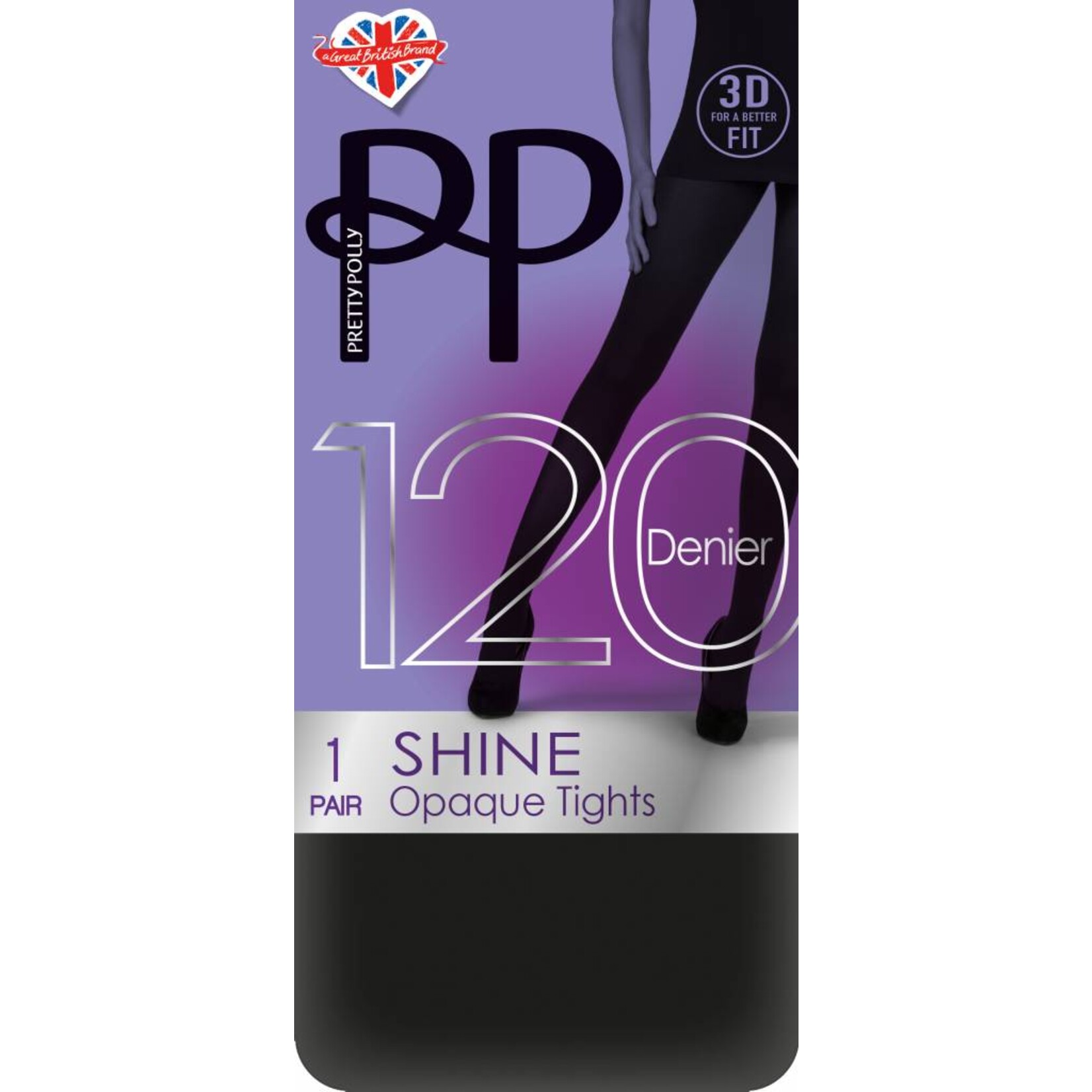 Pretty Polly  Pretty Polly 120D. Shine Opaque Tights