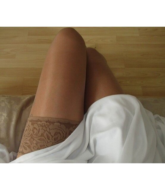 Pretty Polly 15D Lace Top Hold Ups (2 paar voordeelverpakking) Pretty Polly 15D Lace Top Hold Ups (2 paar voordeelverpakking)