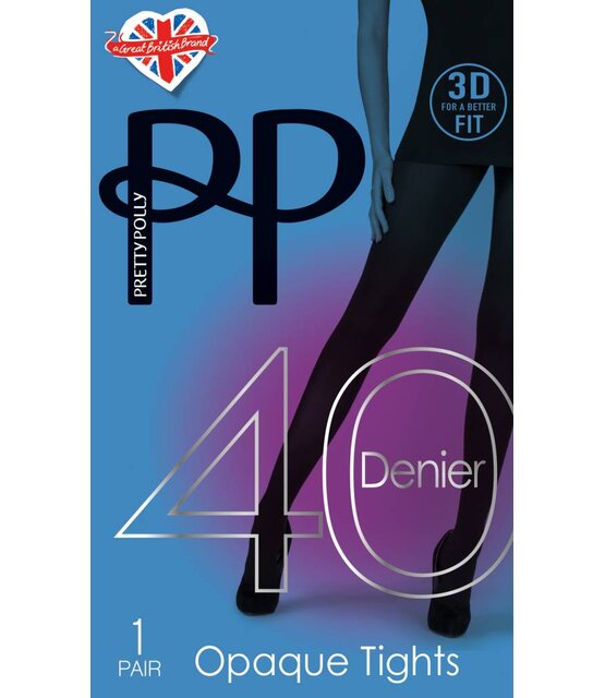 40D opaque Tights in 3D