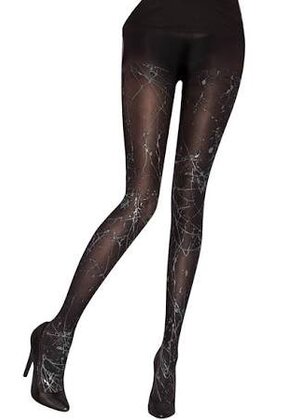 Paint Splatter Panty met Verfspattenpatroon