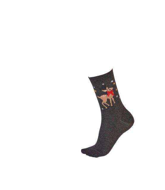 Pretty Polly Xmas Reindeer dames sokjes Pretty Polly Xmas Reindeer dames sokjes