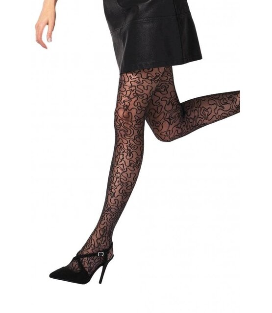 Pretty Polly zwarte Squiggle Panty Pretty Polly zwarte Squiggle Panty