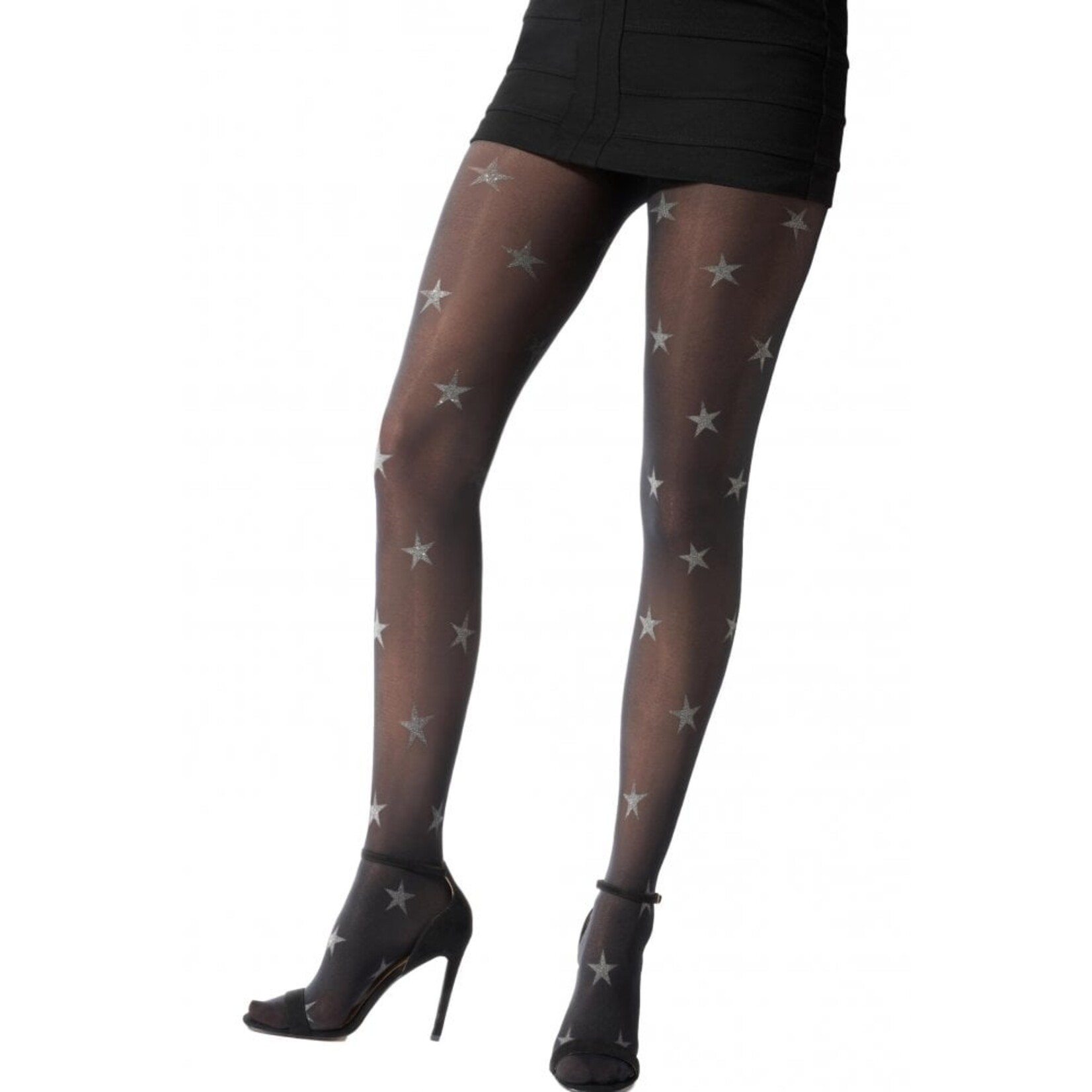 Pretty Polly  Pretty Polly Star Print opaque Tights