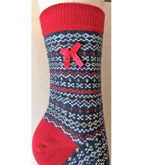 Pretty Polly Kerst Fairisle dames sokjes