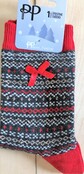 Pretty Polly Kerst Fairisle dames sokjes