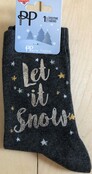 Pretty Polly Let it Snow dames Kerstsokje Pretty Polly Let it Snow dames Kerstsokje