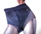 Pretty Polly Patterned Brief Firm Shaper Tights Pretty Polly Patterned Brief Firm Shaper Tights