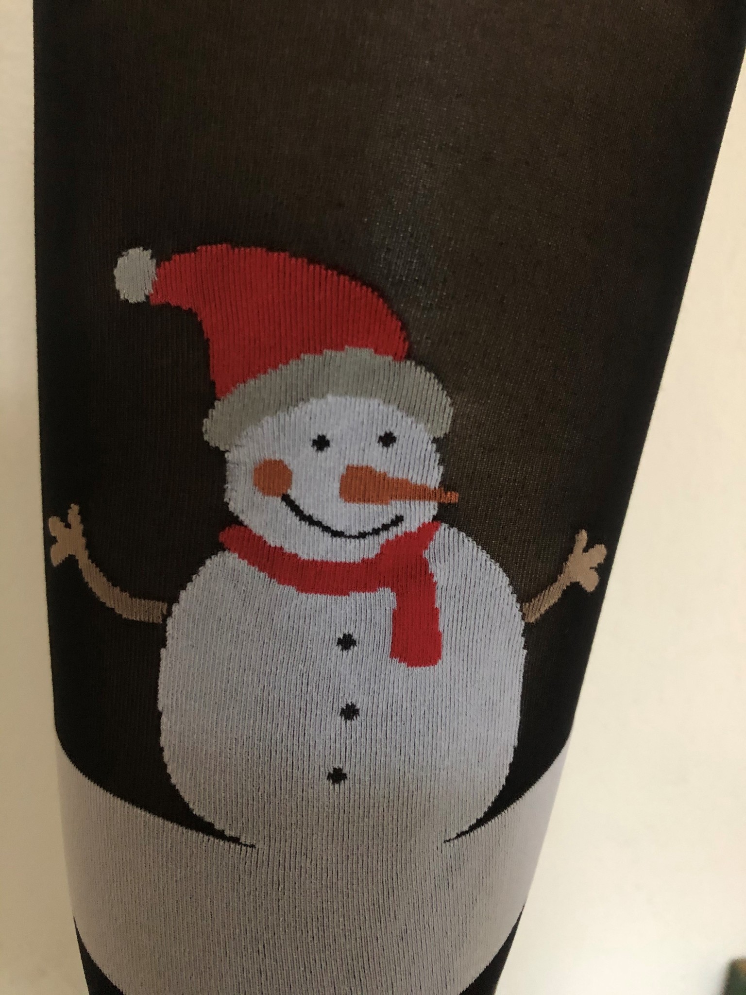 Pretty Snowman Mock Tights - Sexychic.nl