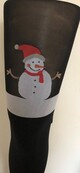 Pretty Xmas Snowman Mock Panty  One size Pretty Xmas Snowman Mock Panty  One size