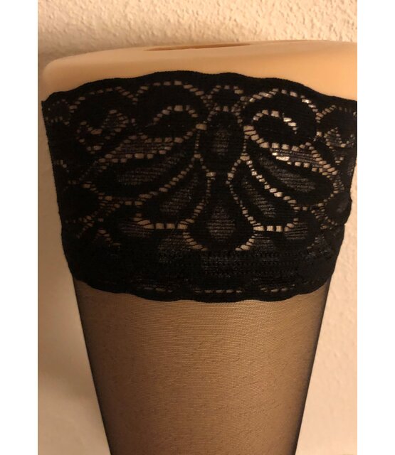 Clio 10D Glans Naad Hold Ups met Pendelhiel Clio 10D Glans Naad Hold Ups met Pendelhiel