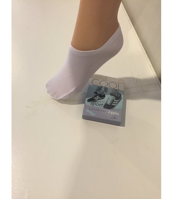 Pretty Polly Cool Soles sporties trainer liners (2 pair) Pretty Polly Cool Soles sporties trainer liners (2 pair)