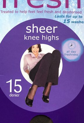 15D. kniekousje met Comfort Top (3 paar)