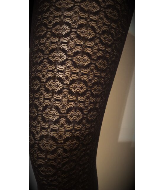 Circle Design Pantymet leuk circelpatroon