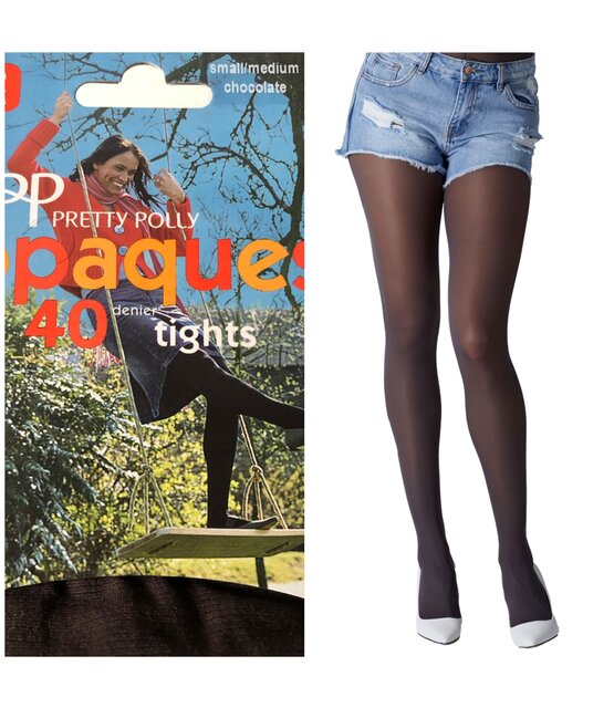 Pretty Polly 40 denier super soft Opaque Panty (2 pair)