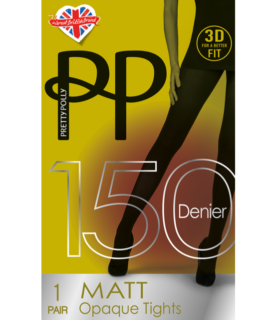 Pretty Polly 150 Denier 3D. Matt Panty