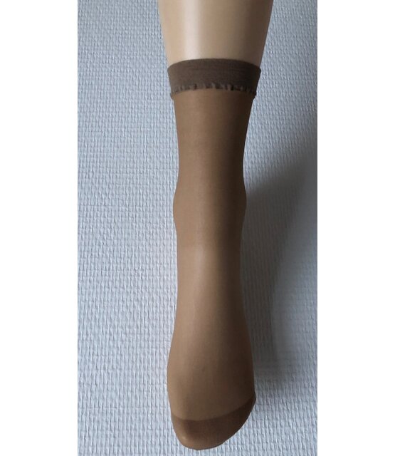 Pretty Polly 15D. Enkelkousjes 3 Paar Voordeelverpakking