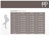 Pretty Polly 15 Denier Link Up kousen met String