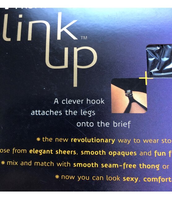 Pretty Polly 15 Denier Link Up kousen met String