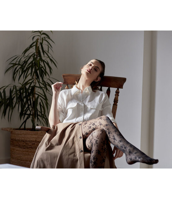 Pretty Polly Flower Tights