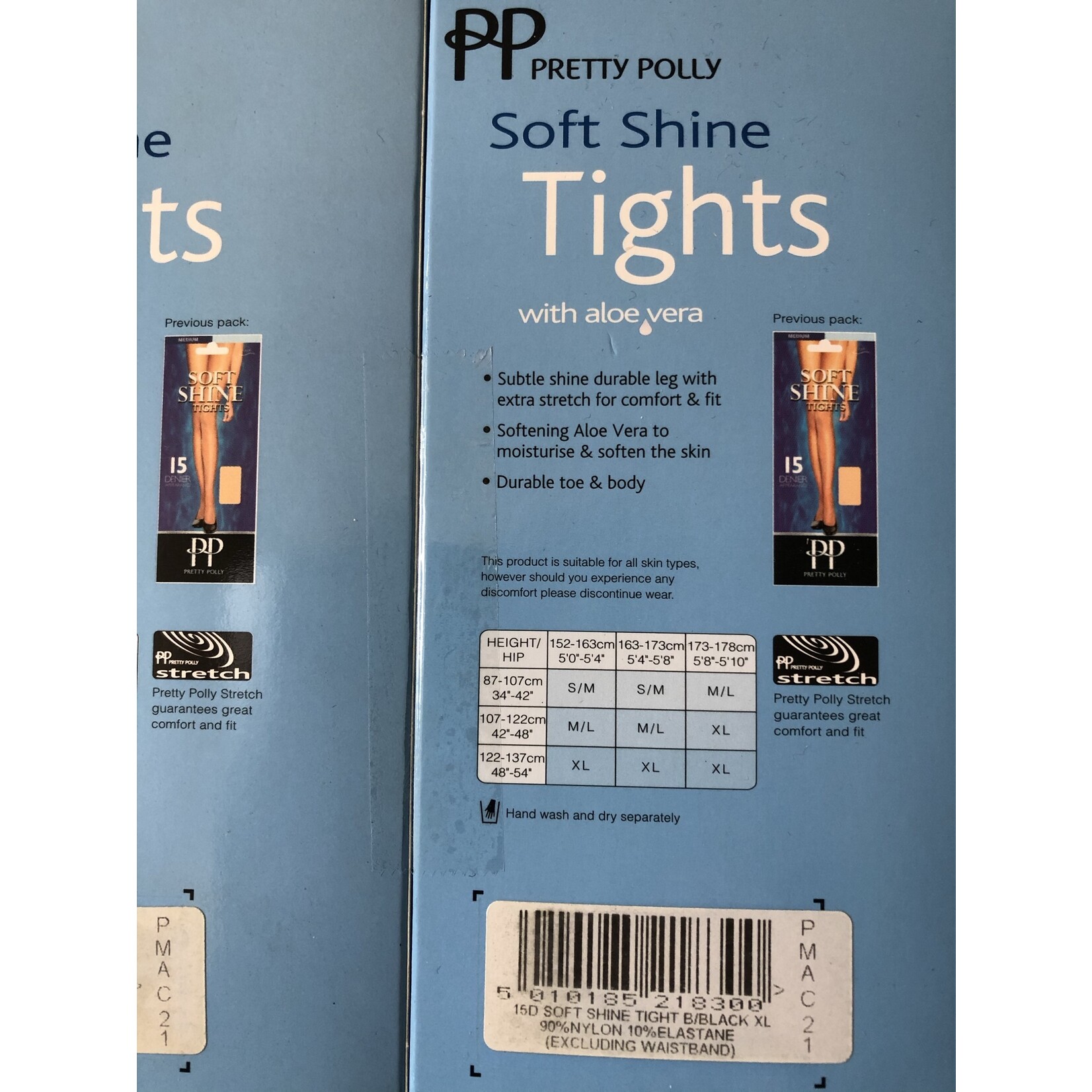 Pretty Polly  Pretty Polly 15D. Soft Shine Tights XL