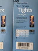 Pretty Polly  15 denier  soft shine panty  XL  Chiffon 2 paar voordeelverpakking