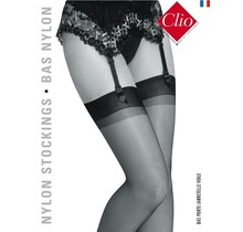 Clio 15D. Nylon Suspender Stockings