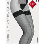 Clio Fishnet Stay Ups met kanten boord